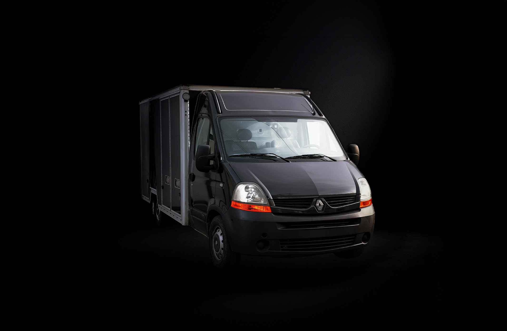 production support van for film logistics